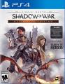 Middle Earth Shadow of War Definitive Edition for PS4. 