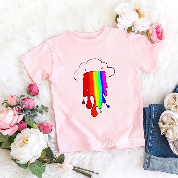 New%20Lovely%20Rainbow%20Unicorn%20Animal%20Print%20Pink%20Girl%20T-Shirt%20Summer%20Children's%20Clothes%20Cute%20Short%20Sleeve%20T%20Shirt%20Toddler%20Kids%20Teen%20-%20Image%207