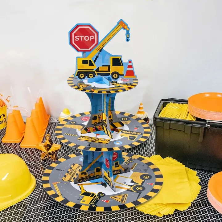 Construction%20Party%20Disposable%20Tableware%20Birthday%20Party%20Decorations%20Kids%20Boy%20Engineering%20Vehicle%20Theme%20Party%20Supplies%20Baby%20Shower%20-%20Image%205
