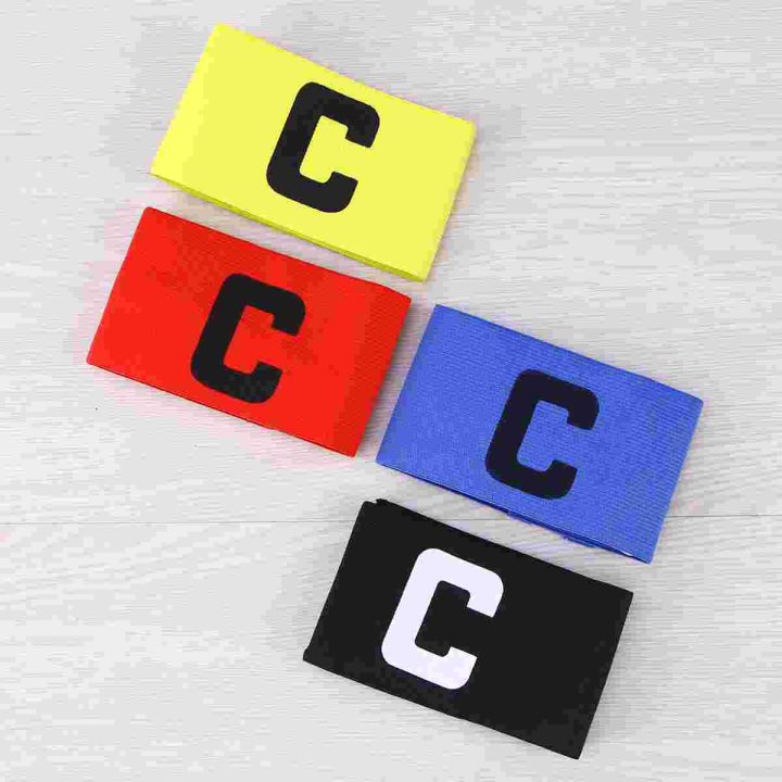 Captain Armband Soccer Football Bands Badge Basketball Elastic Armbands Teamarm Band Sports Captains Accessories Rugbys Junior