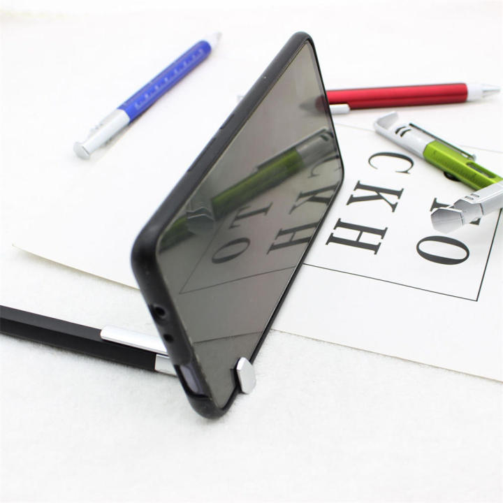 Foldable%20All%20in%20one%20Pen%20Handy%20Portable%20Precision%20Multifunction%20Pen%20Ergonomic%20Ballpoint%20Pen%20for%20Office%20Supplies%20Student%20Gear%20Writing%20Instrument%20Stand%20Measuring%20Tool%20-%20Image%205