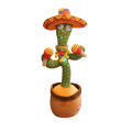 Riding Tribe Dancing  Cactus  oys Plush Singing Cactus oy e Decoration ldren Playing oy color:3 songs in English /Dancing. 