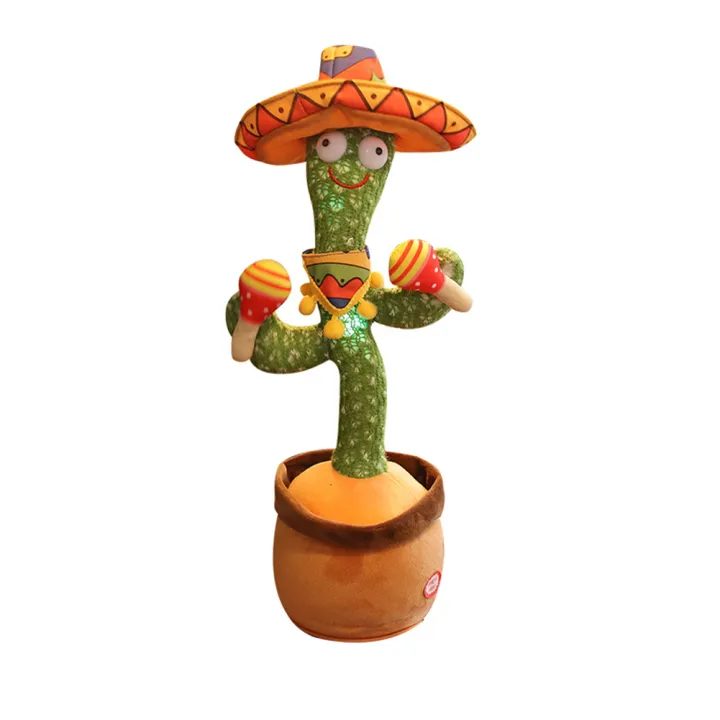 Riding%20Tribe%20Dancing%20%20Cactus%20%20oys%20Plush%20Singing%20Cactus%20oy%20e%20Decoration%20ldren%20Playing%20oy%20color:3%20songs%20in%20English%20/Dancing%20-%20Image%205