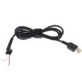Plug Connector Cord laptop Power Cable For Lenovo IdeaPad Square Connector Charger Laptop Adapter pc Cable Notebook. 