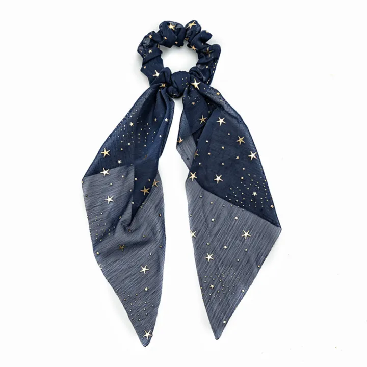 1pcs%20Chiffon%20Ponytail%20Ribbon%20Shiny%20Star%20Bow%20Hair%20Scrunchies%20Knotted%20Bowknot%20Hair%20Ties%20Elastic%20Hair%20Band%20Hair%20Accessories%20-%20Image%202