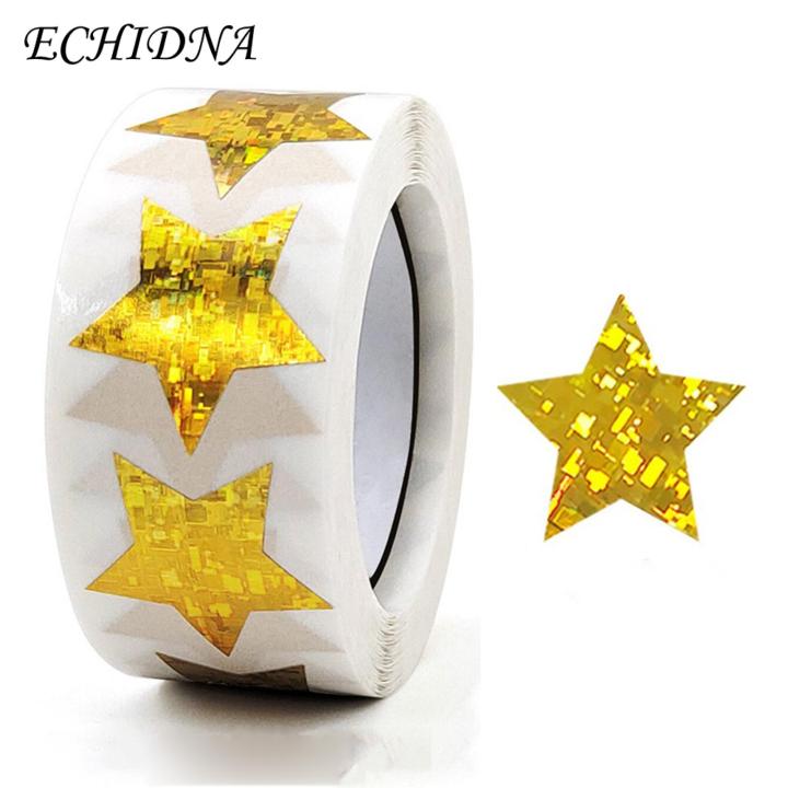 ECHIDNA%20Gift%20Box%20Sealing%20Decals%20Tear-resistant%20Gift%20Box%20Star%20Stickers%20-%20Image%206