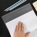 10 Sheets/set Transparent Self-adhesive Paper Book Cover protectiove Film Waterproof Non-slip Book Cover Notebook. 
