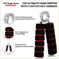 1 PC Single Hand Sport CrossFit Hand Grip Gripper Forearm Strength Expander Finger Exerciser. 