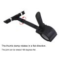 10PCS Adjustable Plastic Sign Holder,Clip-on Style Double Head Display Clips Rotating Reuse Sign Price Tag for Store. 