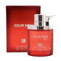 Your Men Red Perfume 100ml - Parfums Prestige for Men - Eau de Toilette for Men - Perfume Fragrance for Men. 