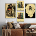 Hot The Last of Us Part 1 2 Poster Abby Ellie Retro Kraft Paper Prints Vintage Home Room Cafe Club Decor Art Wall Painting. 
