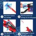 Spider Web Shooting Toy - Superhero Speed Boy Spiderman Web Shooting Toy Set - Cool Gadgets for Boys, Cosplay Role Play with Shooting Action by ZinZen. 