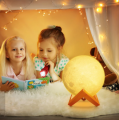 Moon Lamp For Bedroom Night Light Home Decorations 3D Moon Light For Kids New Year Gifts Christmas Lights. 
