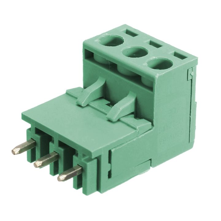 10Pcs%205.08mm%20Pitch%203Pin%20Plug-in%20Screw%20Terminal%20Block%20Connector%20Right%20Angle%20-%20Image%203
