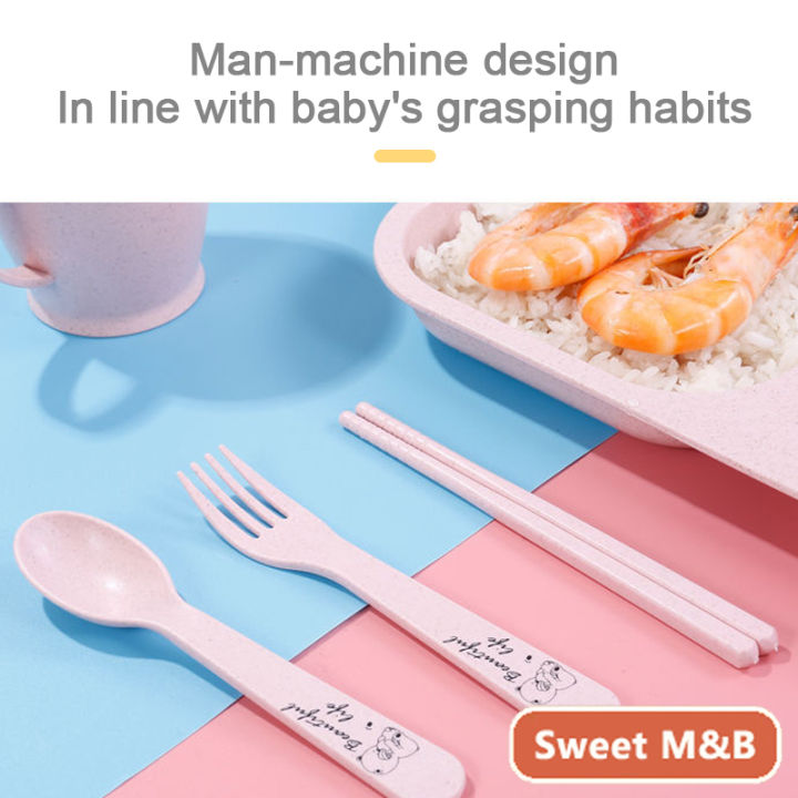 6%20Piece%20Wheat%20Straw%20Plastic%20Divided%20Plates%20for%20Baby,Microwave%20&%20Dishwasher%20Safe,%20BPA%20Free,%20Eco%20Friendly%20&%20Reusable%20Plates,%20Cups,%20Fork,%20Spoon,%20Bowls%20and%20Chopsticks,%20Great%20for%20Kids%20and%20Toddler%20-%20Image%205