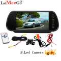 7Inch Rearview Mirror With Reverse Camera. 