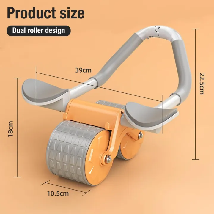 Automatic%20Rebound%20Abdominal%20Wheel,%204d%20Ab%20Roller%20With%20Elbow%20Support,%20Ab%20Wheel%20Roller%20With%20Knee%20Mat,%202%20In%201%20Ab%20Roller%20Wheel%20&%20Plank%20Trainer%20For%20Core%20Strength%20Training%20Home%20Gym%20Fitness%20-%20Image%205