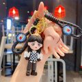 Anime Wednesday Addams Keychain Adams Family Cute Figure Doll Keyring Bag Pendent Car Key Accessories Gift for Men Women Friends. 