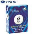 6balls YINHE 3-Star Seamed Table Tennis Balls Plastic 40+ Y40+ ITTF Approved White Poly Ping Pong Balls. 