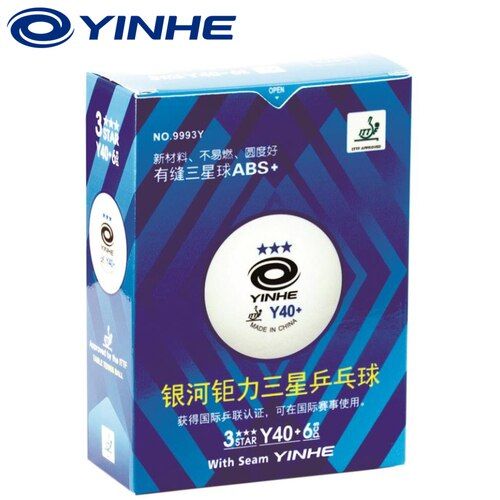 6balls%20YINHE%203-Star%20Seamed%20Table%20Tennis%20Balls%20Plastic%2040+%20Y40+%20ITTF%20Approved%20White%20Poly%20Ping%20Pong%20Balls%20-%20Image%203