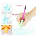 3Pcs/Set Children Writing Pencil Pen Holder Kids Learning Practise Silicone Pen Aid Grip Posture Correction Device For Students. 