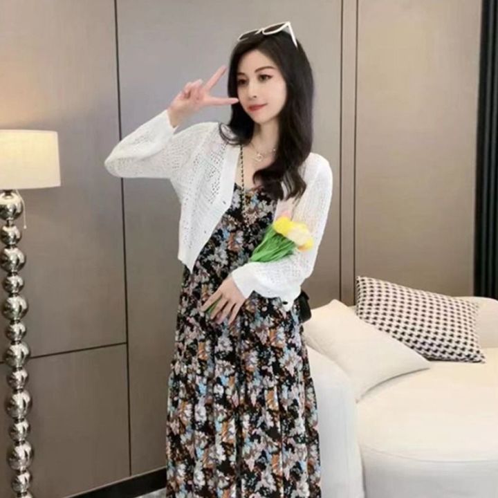 Shawl%20Outer%20Match%20Summer%20Thin%20Knitted%20Cardigan%20Women's%20Sun-Protective%20Clothing%20Design%20Crocheted%20Hollow%20out%20Bandage%20Dress%20Air%20Conditioning%20Shirt%20Top%20-%20Image%205