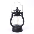 Retro Style Portable Night Light Table Lamp Black Retro Industrial Iron Basket Style Night Light Desk Lamp. 