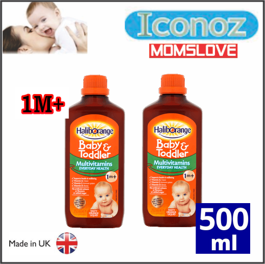 Haliborange Multivitamin Liquid 500ml (1m+) Daraz.lk