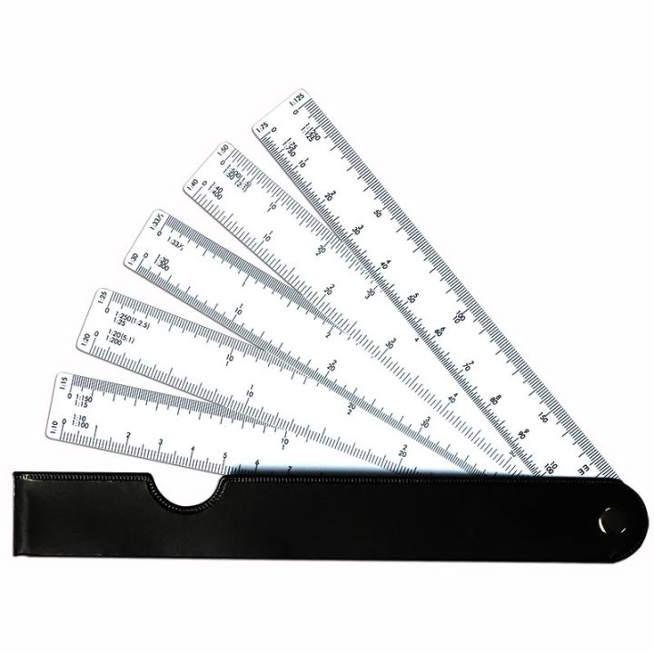 Fan%20Shape%20Scale%20Ruler%20with%205%20Blades%20for%20Engineering%20Architects%20Multifunctional%20multiscale%205%20sizes%20foldable%20rulers%205%20-%20Image%205