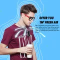 【BestGO】Air Purifier ionizer Necklace 150 Million M10 Mini Personal air purifier Negative Ion Remove PM2.5 Low Noise car Air Freshener for Adult PK V3.0 ninja ion Cherry ion airtamer air purifier necklace. 