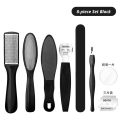 8 In 1 Professional Foot Care Kit Pedicure Tools Set Stainless Steel Foot Rasp Foot Dead Skin Remover Clean Toenail Care Kit. 