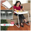 Table Mate II Folding TV Tray Table and office Table Home Table Student Study table with 6 Height and 3 Angle Adjustments the TV Tray. 