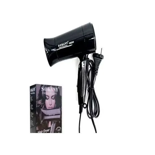 SOKANY%20SK-3666%20Professional%20Foldable%20handle%20Hair%20Dryer%20-1000W-%20Black%20-%20Image%202