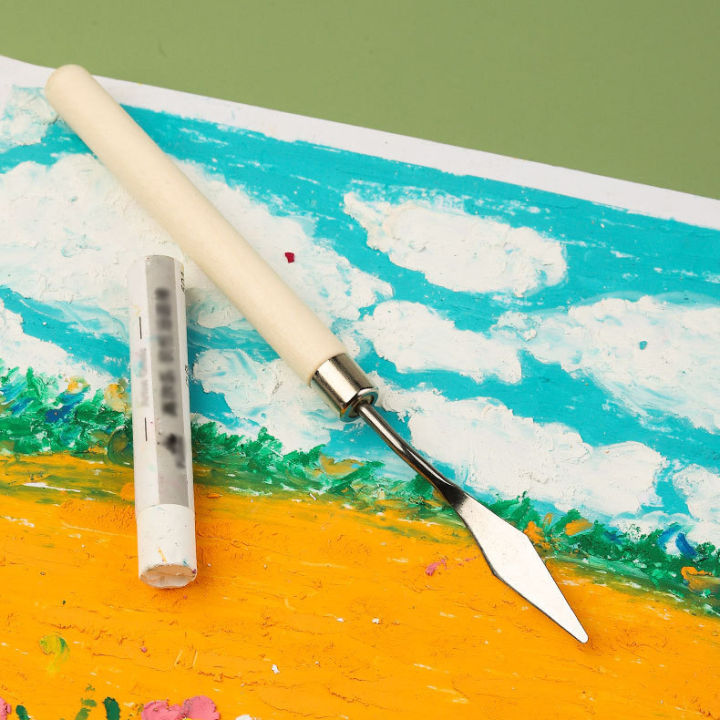 7Pcs/Set%20Palette%20Oil%20Mix%20Painter%20Paint%20Tool%20Pigment%20Texture%20Artist%20Scraper%20Art%20Draw%20Spatula%20Student%20Color%20Mixing%20Shovel%20-%20Image%204