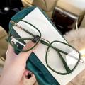 transparent blue blocking glasses blue light-blocking girls plain ultralight eyeglasses women optical retro frame eyewear for fashionable protective stylish trendy comfortable modern functional. 