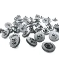 1 Pack Shutter Button Aperture Wheel Turntable Dial Wheel Unit New Black Easy Install for 6D Digital Camera Repair Part. 
