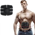 Six 6 Pack Abs Ems Fit Smart Muscle Stimulator Abdominal Gym Trainer Sticker Pad Workout Slim Tummy Fitness (6EMS). 