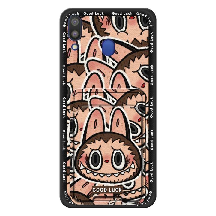 Cover%20Cute%20Phone%20Case%20For%20Samsung%20Galaxy%20M20/SM-M205FD%20protective%20Fashion%20Design%20Card%20bag%20Full%20wrap%20Card%20slot%20Cartoon%20-%20Image%206