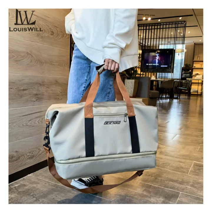 LouisWill%20Travel%20Bag%20Luggage%20Handbag%20Waterproof%20Weekender%20Bags%20Dry%20and%20Wet%20Separation%20Sport%20Bag%20Yoga%20Shoulder%20Bag%20Traveling%20Bag%20Fitness%20Bag%20Gym%20Totes%20for%20Men%20Women%20-%20Image%207
