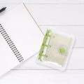 Loose-leaf Ledger Cute Binder Mini Composition Books Portable Pocket Notebook Paper Refillable Binder Cover Travel. 