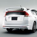 Abs Material Car Rear Wing Primer Color Rear Spoiler For Honda Insight (Without Paint). 