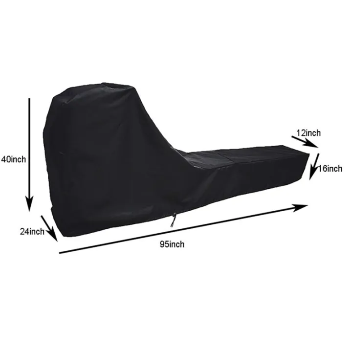1%20Piece%20Machine%20Cover%20Black%20Oxford%20Waterproof%20Fabric%20For%20Indoor%20Outdoor%20Use%20-%20Image%202