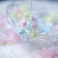 St.kunkka Ready Stock 20pcs/Pack Transparency Acrylic Beads Star Shape Spacer Beads For DIY Earrings Necklace Bracelet Hair Band Jewelry Making. 