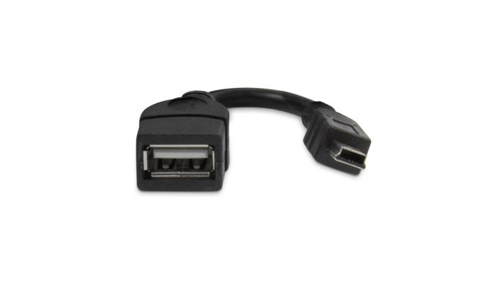 Cable Mini USB OTG, (USB type-A, mini-USB type-B) (V3 -USB)
