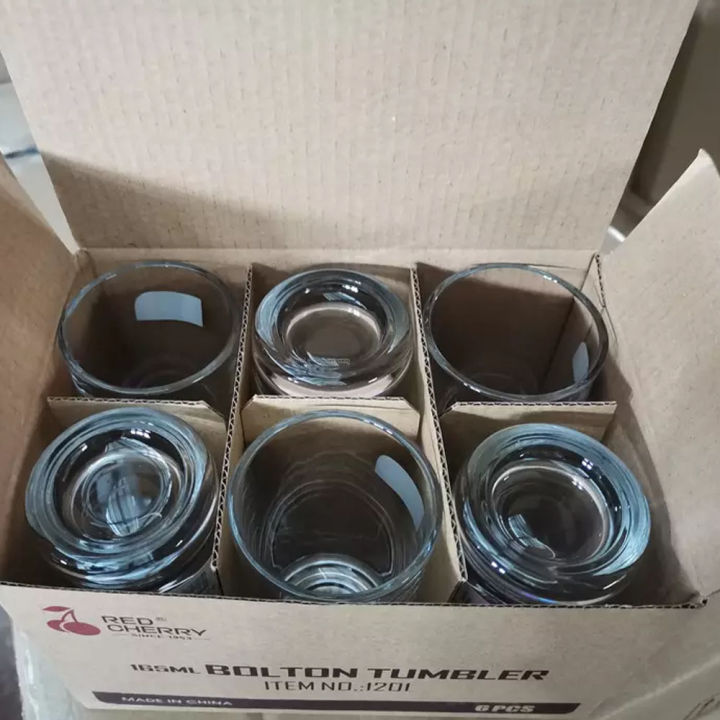 6%20Pcs%20-Red%20Cherry%20Drinking%20Glass%20Set%20Clear%20Tumbler%20Drinking%20Glass%20(165ml-Mini%20Glass/%20285ml)%20-%20Image%208
