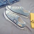 2023Summer New Low-Top Canvas Shoes Men's Korean-Style Change National Fashion All-Matching Fashion Shoes Fashion Cloth ShoesinsBoard Shoes. 