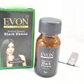 Evon Permanent Hair Color Ready to Use Herbal Based Hair Dye Hair Gray coverage for Men & Woman Black Henna 8g. 