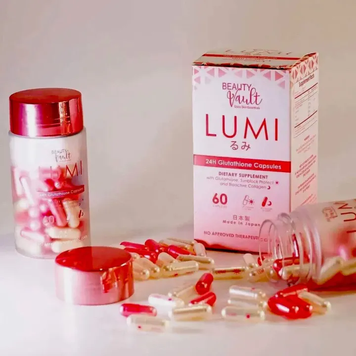 LUMI%2024H%20GLUTATHIONE%2060%20CAPSULES%20/%20Tablets%20Skin%20Protection%20&%20Increase%20Body%20Collagen%20provide%20powerful%20antioxidant%20support%20-%20Image%202