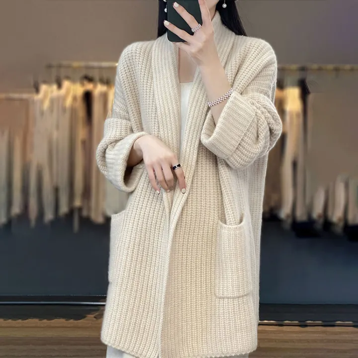 Long%20Sleeve%20Sweater%20Coat%20Cozy%20Stylish%20Women's%20Fall%20Winter%20Cardigan%20Sweater%20with%20Pockets%20Warm%20Soft%20Plus%20Size%20Perfect%20for%20Southeast%20Asian%20Fashionistas%20Women%20Cardigan%20Sweater%20-%20Image%206