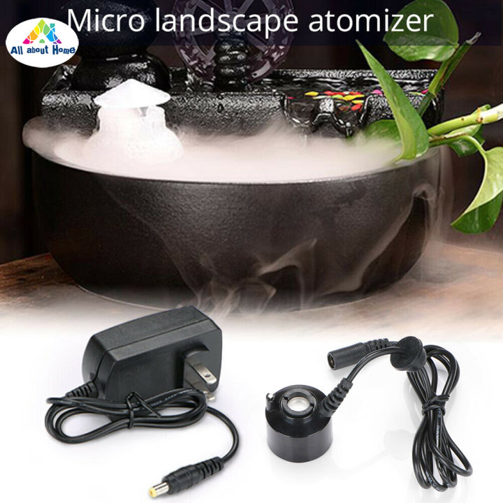 【BestGO】ABH Mist Maker Fogger Water Fountain Pond Air Humidifier Purifier Indoor Outdoor Garden
